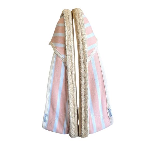 Soludos Shoes Womens 7 Slip On Espadrilles Stiped Comfort Low Top - Picture 3 of 9